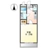 セピア　コンフォース 1Kの間取り