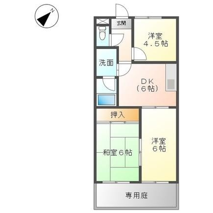 間取り図 キャッスルKAZU