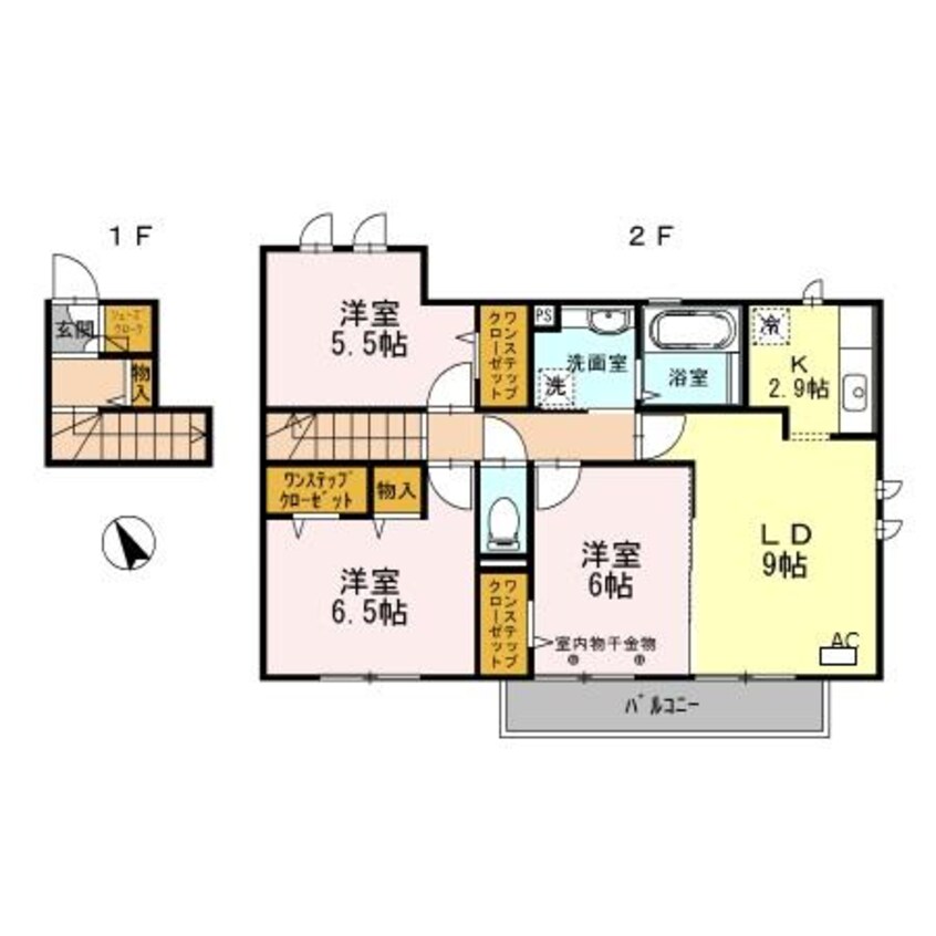 間取図 グレイス五軒邸