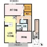 エスペランサオアシス 2LDKの間取り