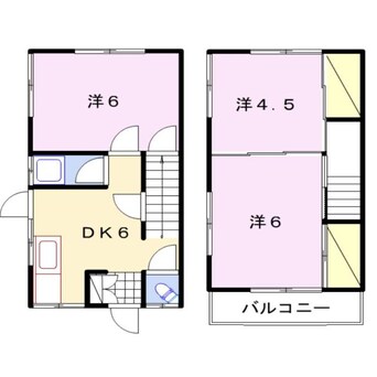 間取図 メゾン吉田