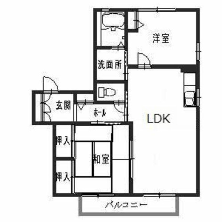 間取図 チェリーウエル　C