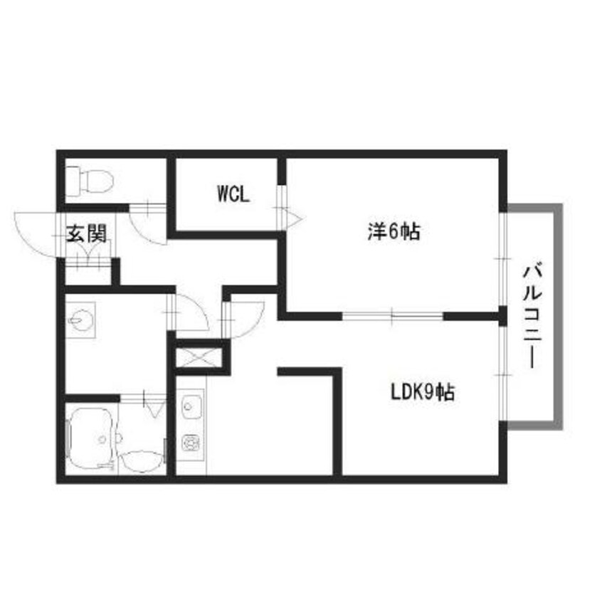 間取図 ハーモニーコート