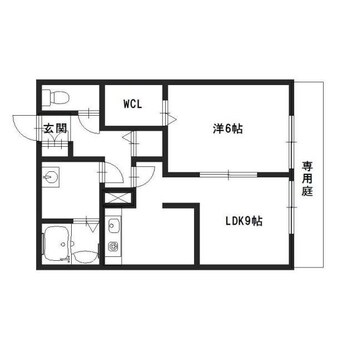 間取図 ハーモニーコート