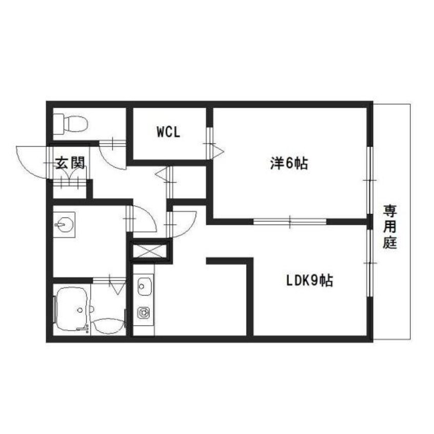 間取図 ハーモニーコート