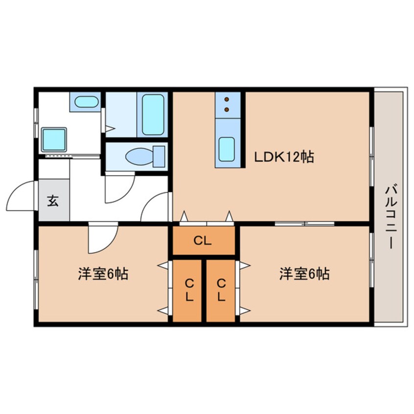 間取図 プレイン野里