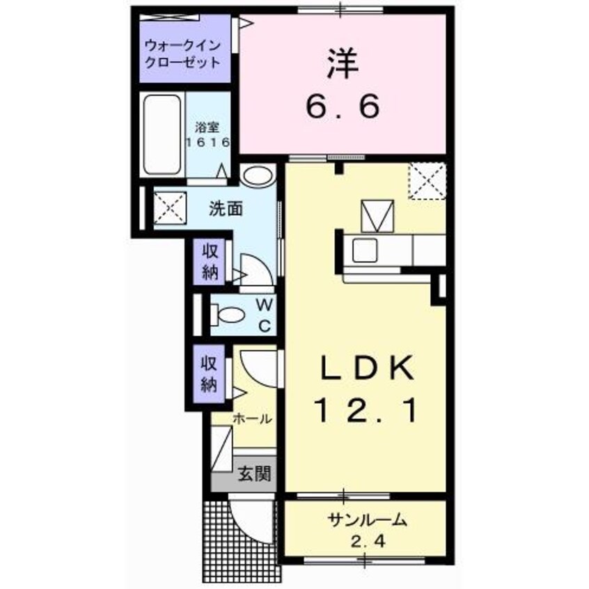 間取図 サンマリノＩ
