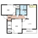 パストラル田寺東Aの間取図