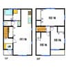 伊伝居戸建 3LDKの間取り