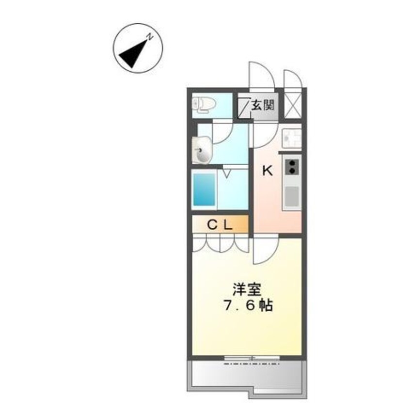 間取図 コンソルテ