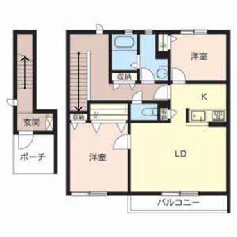 間取図 ヴィラ・グレイスフルA