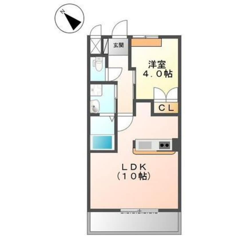 間取図 ボヌール