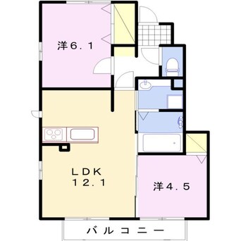 間取図 カーサフィオーレ