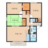 アバンセ 3LDKの間取り