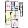 東海道本線・山陽本線<JR神戸線>/東姫路駅 徒歩31分 2階 築9年 2LDKの間取り