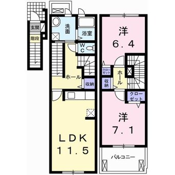 間取図 グラース・アンジュ