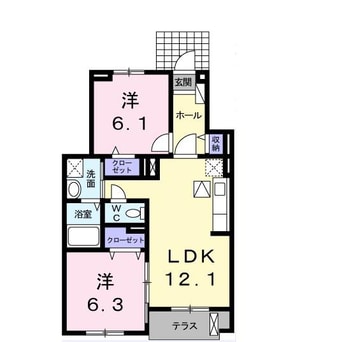 間取図 グラース・アンジュ