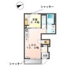 あいトピア 1LDKの間取り