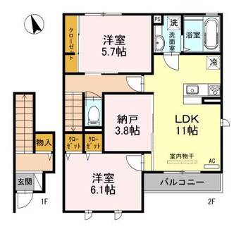 間取図 エルポルト　悠　Ａ棟