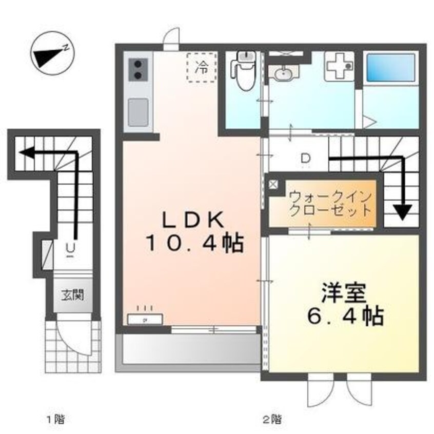 間取図 ウィステリア京口