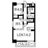 MISTRAL姫路駅前 2LDKの間取り
