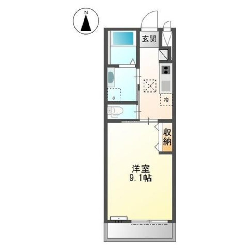 間取図 フェリーチェ