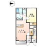 ベルメゾン 1LDKの間取り