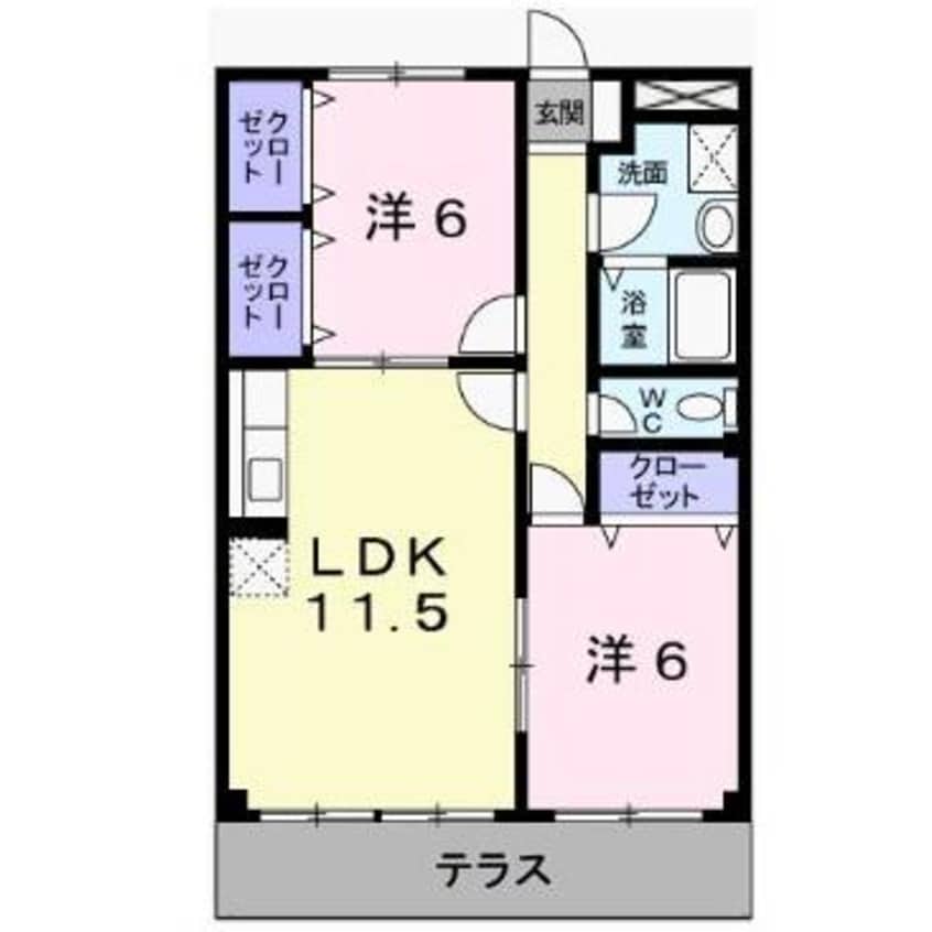 間取図 グランディオーズ