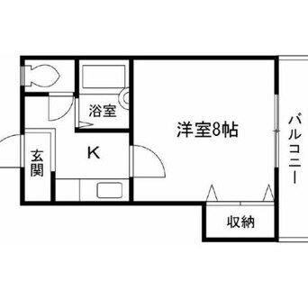 間取図 頼安コーポ