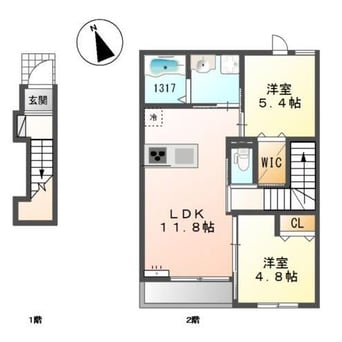 間取図 コンソラータ