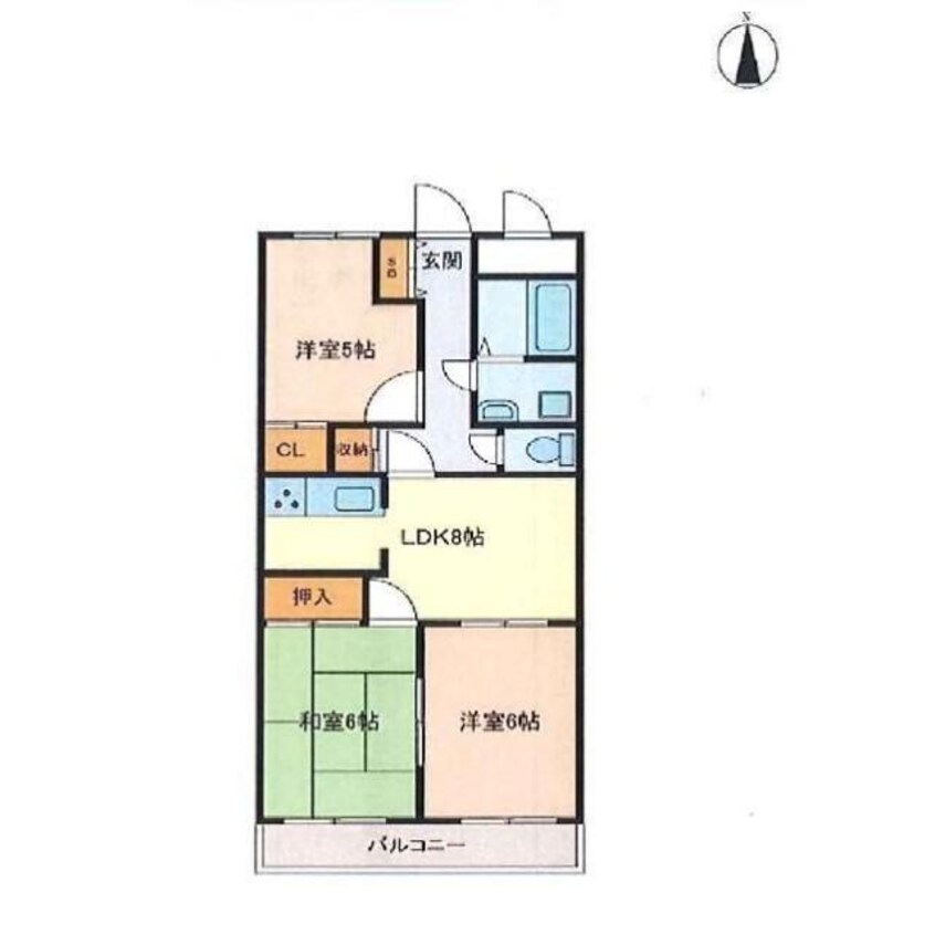 間取図 ハイクリスタル