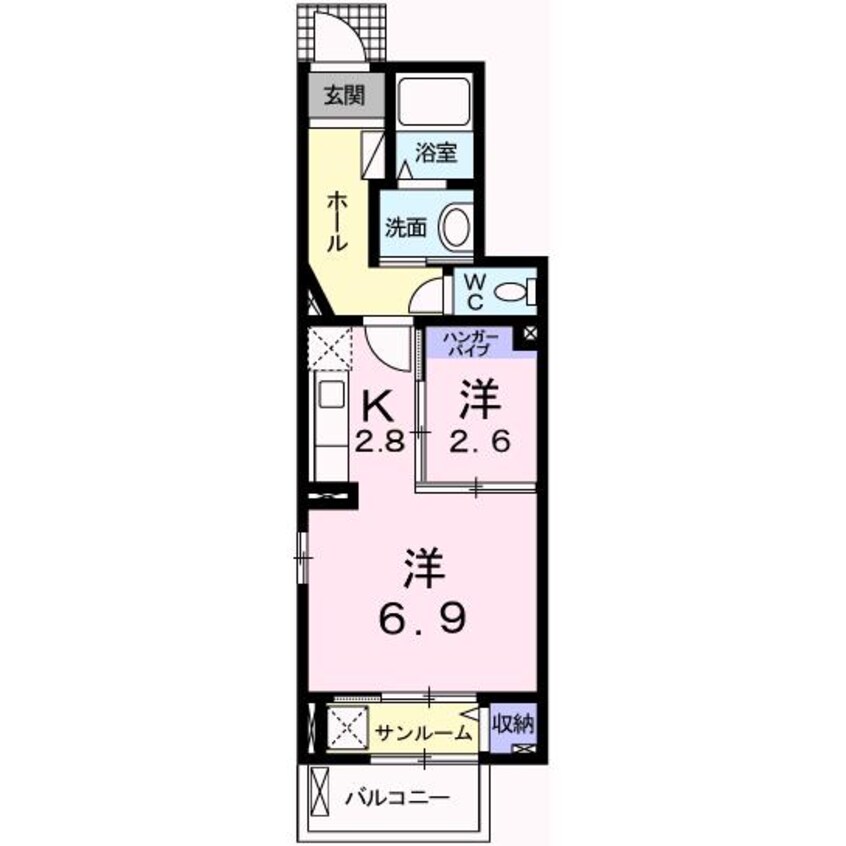 間取図 ノアB