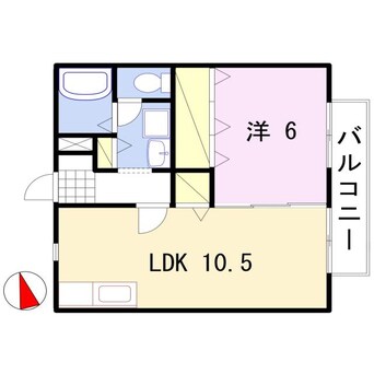 間取図 パルボナール