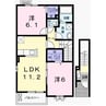 グリーンヒルズ　TORAJA 2LDKの間取り