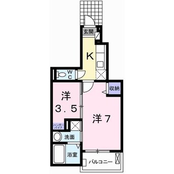 間取図 エスペランサⅢ