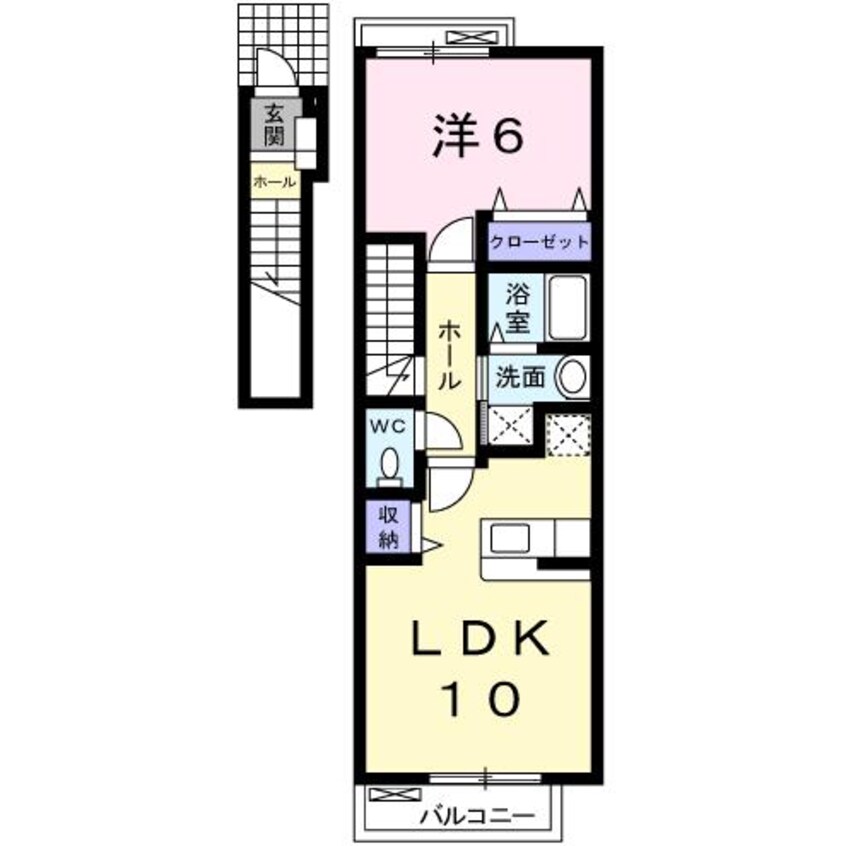 間取図 スマイル　タウンB