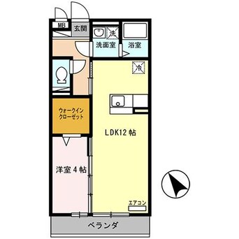間取図 ウィステリアコート
