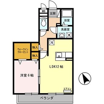 間取図 ウィステリアコート