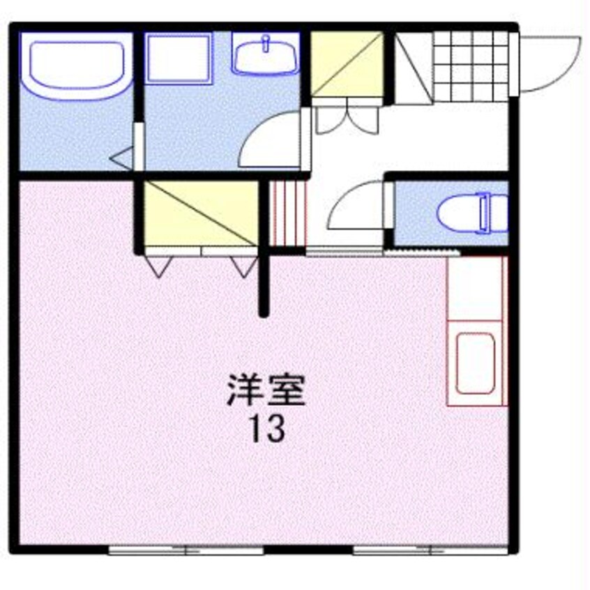 間取図 ビッグフォレスト宮上