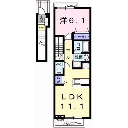 間取り図 エクセレント・御着