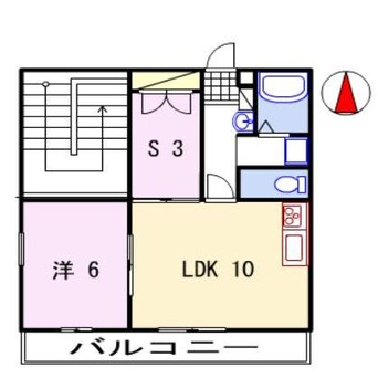 間取図 リアン飾東A