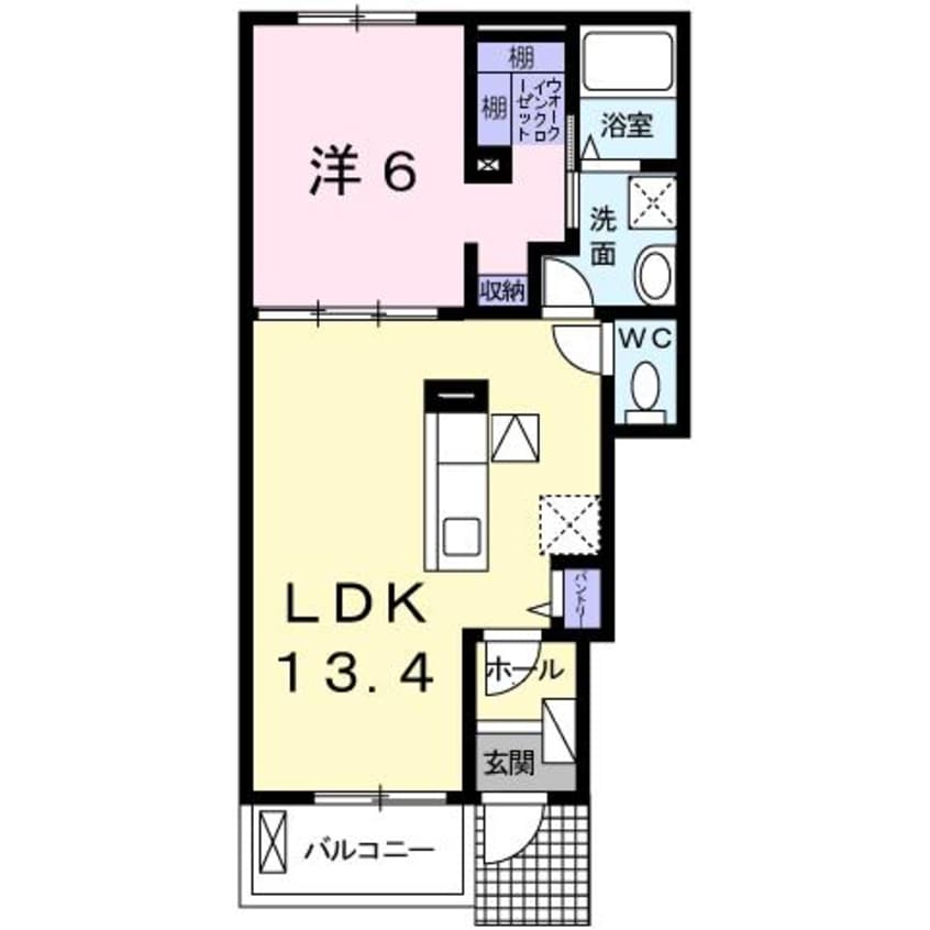 間取図 ベル・セーズⅠ