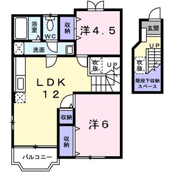 間取図 ロジュマン　ドゥ　クール