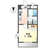 コンフォールＫ 1Kの間取り
