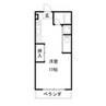アーバンコート21 1Rの間取り