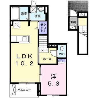 間取図 コスモビレッジ