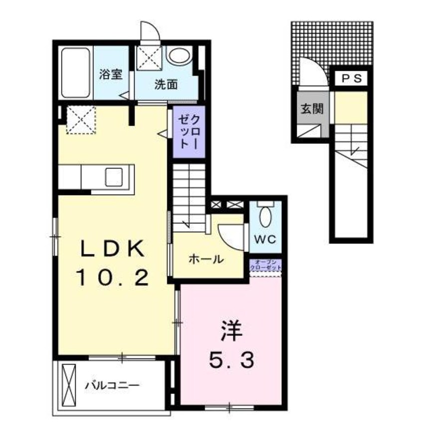 間取図 グランディール