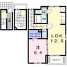グランディール 1LDKの間取り