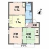 シャーメゾンさくら坂　B棟 3Kの間取り