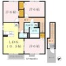 グランモア航　Ｂ棟 3LDKの間取り